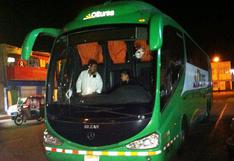 Áncash: Delincuentes asaltan a balazos ómnibus de empresa Oltursa