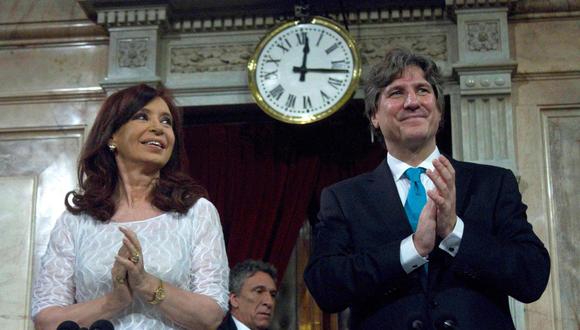 El 7 de agosto de 2018, un tribunal oral condenó a Boudou a la pena de 5 años y diez meses de prisión tras hallarlo culpable de cohecho pasivo y negociaciones incompatibles con la función pública por la compra irregular de la imprenta de dinero Ciccone en 2010, cuando se desempeñaba como ministro de Economía del primer Gobierno de Cristina Fernández. (Foto: Alejandro Pagni / AFP / Archivo)