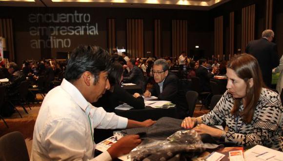 Encuentro Empresarial Andino generó negocios por US$108 mlls.