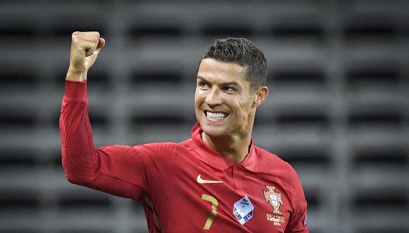 Cristiano Ronaldo jugará su quinta Eurocopa con Portugal.  (Foto de Janerik HENRIKSSON).