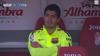 Luis Suárez: ¿Se molestó por ser cambiado en partido del Barza?