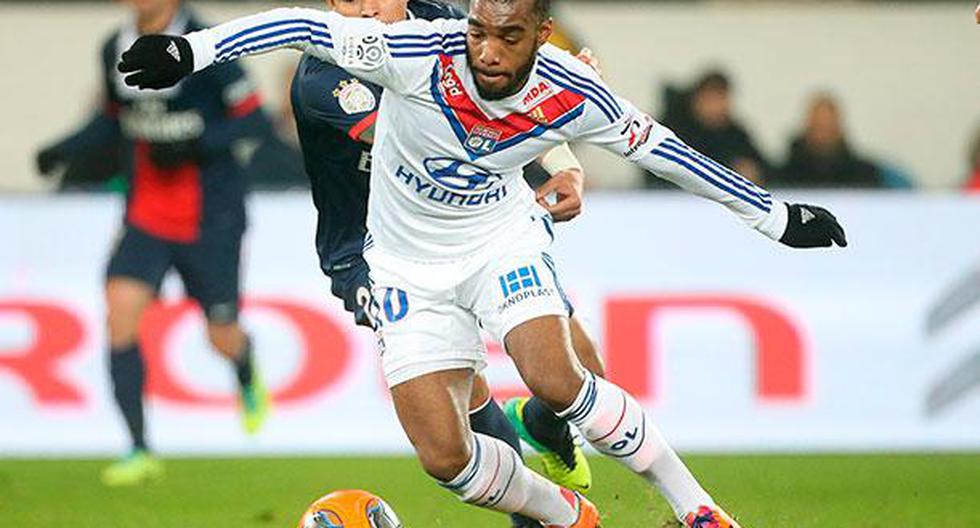 Alexandre Lacazette es el actual goleador de la Liga Francesa. (Foto: Difusión)