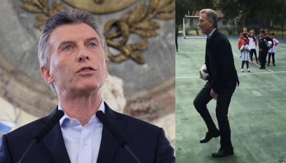 Mauricio Macri pasó un mal momento en la Casa Rosada. (Foto: Instagram)