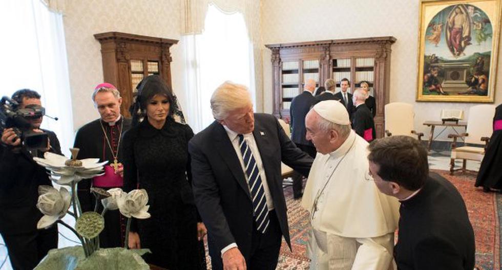Papa Francisco se reunió con Trump en el Vaticano. (Foto: EFE)
