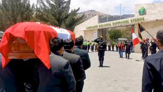 Huancayo: despiden con honores a policía asesinado en comisaría de Orrantia | VIDEO