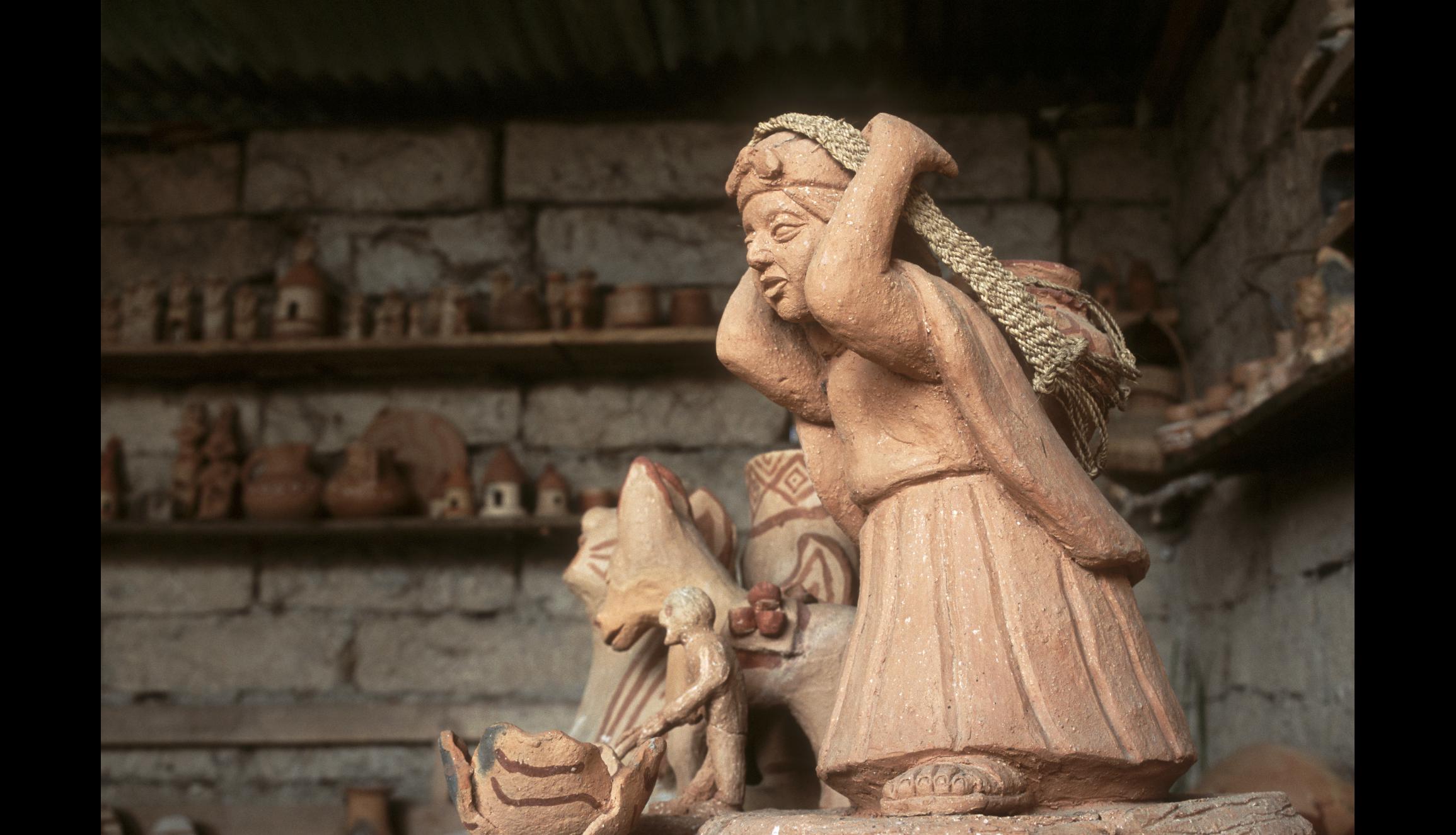 La artesanía de Huancas es Patrimonio cultural de la Nación. Foto: PromPerú