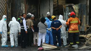 Incendio en Villa El Salvador: OEFA realiza supervisión para determinar las causas y el impacto ambiental
