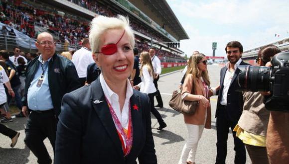 MONTMELO, SPAIN - MAY 12:  María de Villota is seen on the grid before the Spanish Formula One Grand Prix at the Circuit de Catalunya on May 12, 2013 in Montmelo, Spain.  (Photo by Mark Thompson/Getty Images)