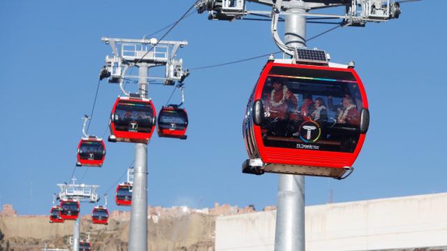 Bolivia inauguró el teleférico urbano más alto del mundo - 1