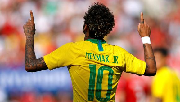 La selección de Brasil se medirá ante su similar de Austria este domingo (9:00 a.m. EN VIVO ONLINE por DirecTV Sports) en Viena. Neymar será titular. (Foto: AFP)