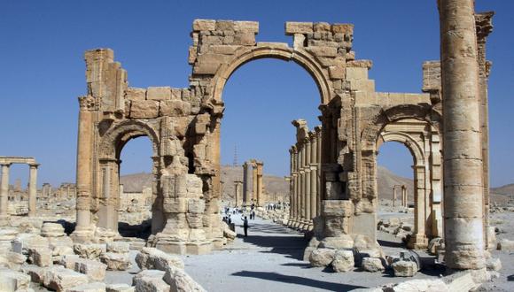 Estado Islámico destruyó el Arco del Triunfo de Palmira