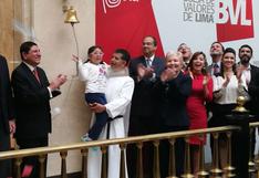 Teletón 2017: comenzó con el tradicional 'campanazo' en la Bolsa de Valores de Lima