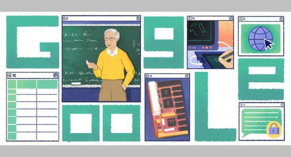 Michael Dertouzos es honrado hoy por Google con un doodle en el 82 aniversario de su nacimiento. (Foto: Google)