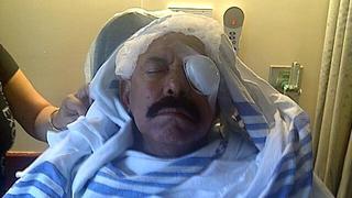 Óscar D'León sufrió accidente en Miami y casi pierde un ojo