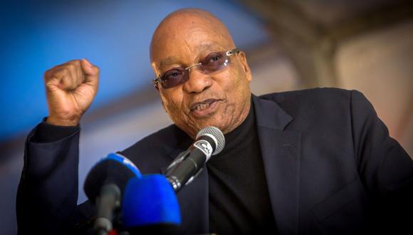 Jacob Zuma, el presidente acusado de 800 hechos de corrupción y una violación en Sudáfrica. (AFP).