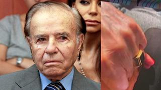 Investigan en Argentina el robo de emblemático anillo del expresidente Carlos Menem