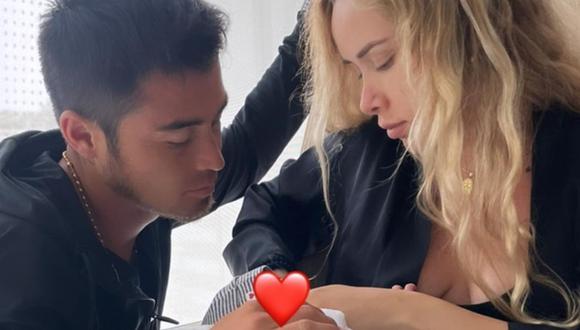 Rodrigo Cuba y Ale Venturo confirman el nacimiento de su bebé con emotivo mensaje. (Foto: Instagram)