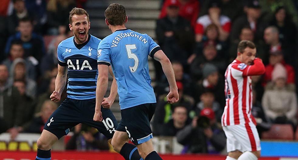 El Tottenham Hotspur derrotó con facilidad al Stoke City por la Premier League (Foto: EFE)