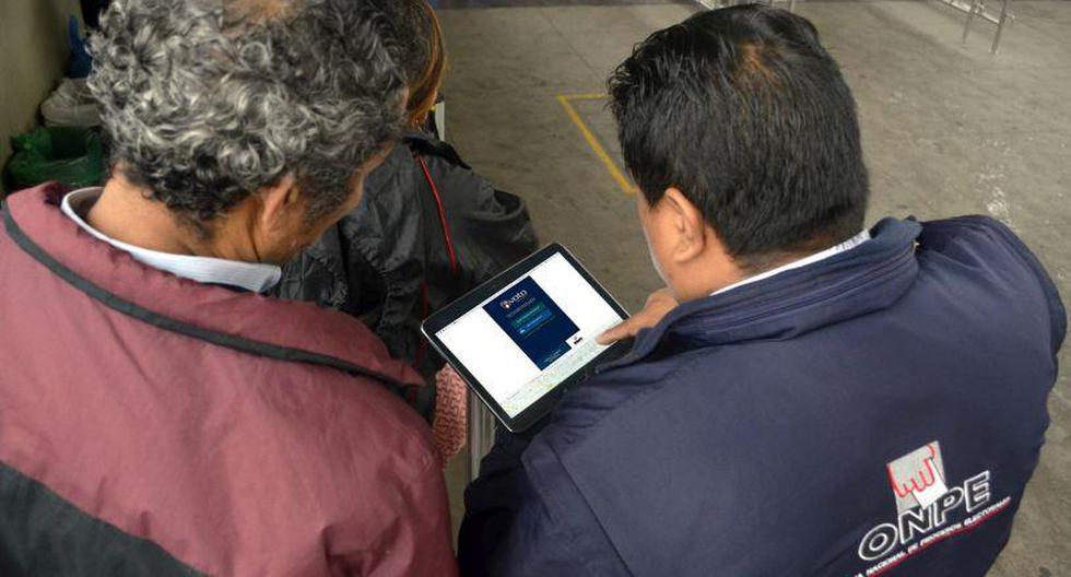 El simulador explica detenidamente el proceso del voto electrónico y se puede practicar desde un celular, tablet o computadora personal. (Foto: Difusión)