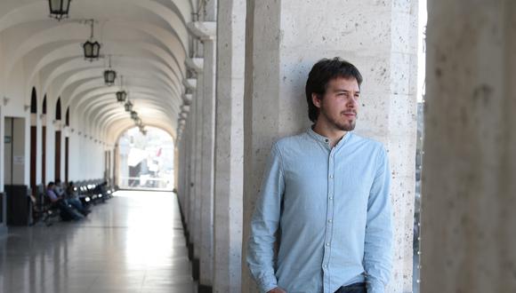 Doctor en Musicología por la Universidad de Cambridge, Izquierdo llegó a Arequipa para brindar una conferencia sobre Ximénez Abril Tirado. (Foto: Alessandro Currarino)