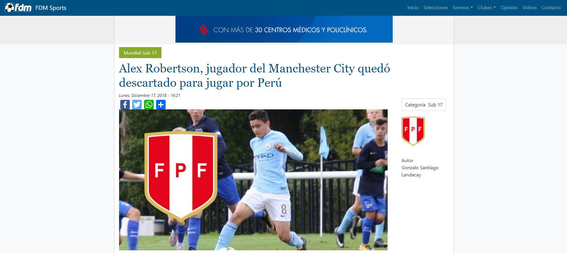 La información ha sido brindada por el portal "Fútbol de Menores". (Foto: captura de video)