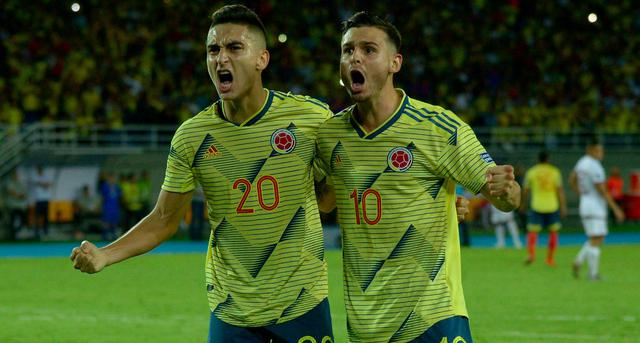 Colombia vs. Venezuela, mejores imágenes del partido. (Foto: AFP)