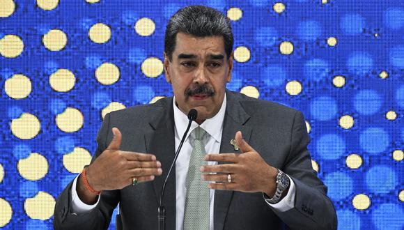 El presidente venezolano, Nicolás Maduro. (Foto de Federico Parra/AFP)