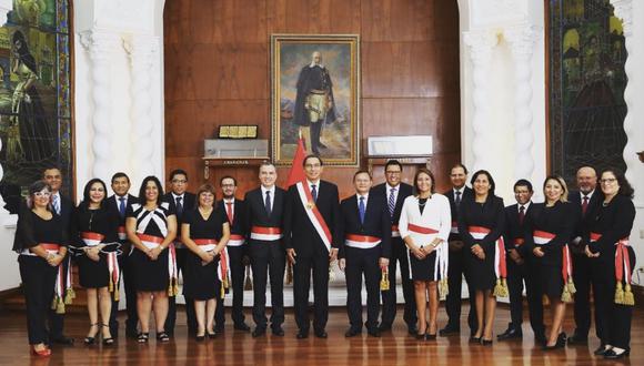Salvador del Solar encabeza esta nueva etapa del Gabinete Ministerial del gobierno de Martín Vizcarra. (Foto: Andina)