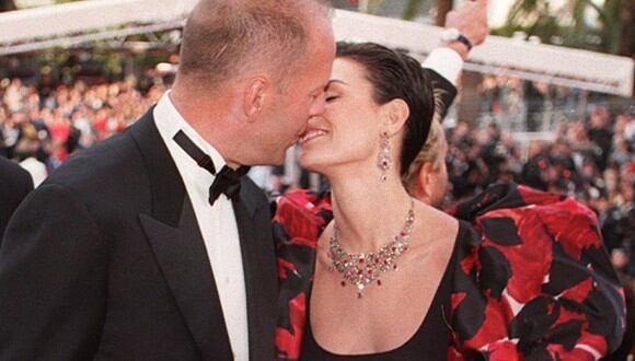 Bruce Willis y Demi Moore estuvieron casados más de una década (Foto: AFP)