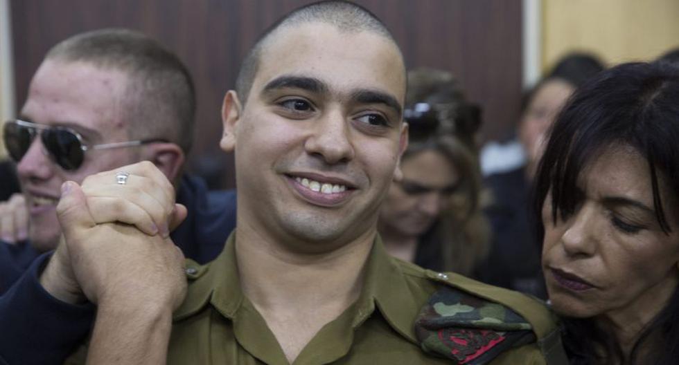 El soldado israelí Elor Azaría, condenado por la muerte de un palestino. (Foto: EFE)