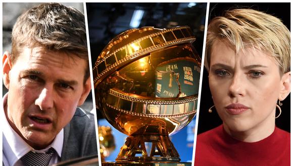 Los actores Tom Cruise y Scarlett Johansson criticaron duramente a los Globos de Oro y sus organizadores en la HFPA durante el 2021. (Foto: AFP)