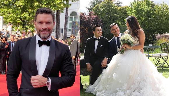 El presentador compartió algunas fotos de la boda en Instagram mientras su hija publicó un conmovedor video de los preparativos de la ceremonia. (Foto: Instagram: @juliangil)