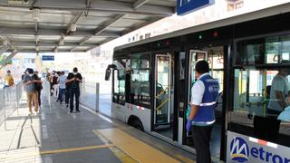 Este es el nuevo horario del Metropolitano y corredores complementarios tras ampliación del estado de emergencia