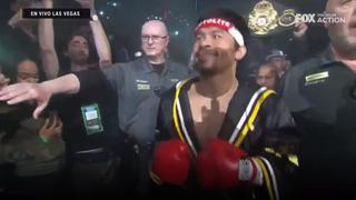 Pacquiao vs. Broner EN VIVO: campeón filipino hizo su ingreso al ritmo de "Eye of the Tiger" | VIDEO