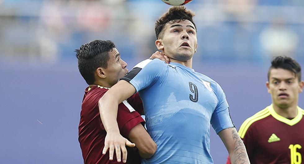 Yeferson Soteldo, volante de la selección de Venezuela Sub 20, contó detalles inéditos de la pelea que ocurrió en la concentración con los jugadores de Uruguay. (Foto: EFE)