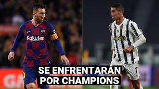 Champions League 2020-21: Lionel Messi y Cristiano Ronaldo se enfrentarán en la fase de grupos 