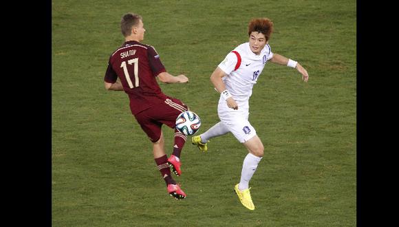 Rusia y Corea igualan 1-1 y se reparten puntos en grupo H
