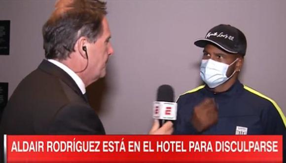 Aldair Rodríguez: ¿qué dijo el jugador de Alianza Lima tras la jugada en la que se lesionó Robert Rojas?. (Foto: Captura ESPN)