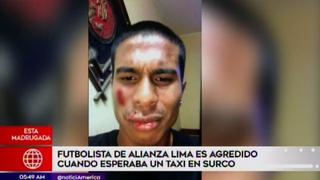 Surco: jugador de Alianza Lima fue agredido por sujetos en un paradero