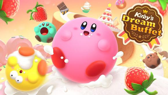 Kirby's Dream Buffet es el nuevo título que saldrá para Nintendo Switch que se asemeja al estilo de juego de Fall Guys. (Foto: Kirby)