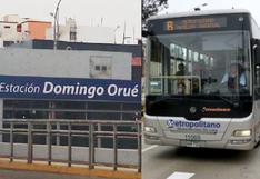 Hombre de 59 años murió en estación Domingo Orué del Metropolitano: “Lamentamos el fallecimiento del usuario”
