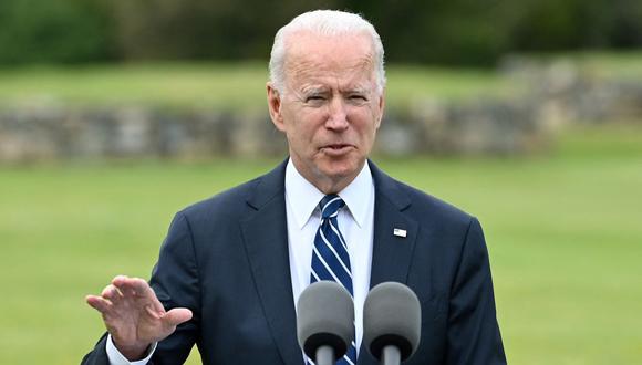 El presidente de Estados Unidos, Joe Biden, confirmó que Estados Unidos donará 500 millones de vacunas contra el coronavirus. (Foto: Brendan SMIALOWSKI / AFP).