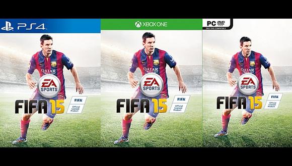 FIFA 15: Messi está en la tapa global para PS4, Xbox One y PC