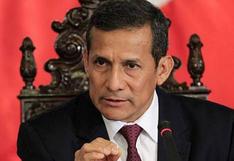 Humala espera que Congreso vote en función a los intereses del país