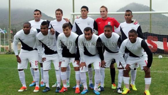 Alianza Lima empató 2-2 en su primer partido del año en España
