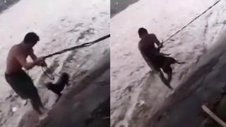 Huracán Julia: Excampeón mundial de boxeo Félix Alvarado arriesga su vida para salvar a un perro en Nicaragua | VIDEO