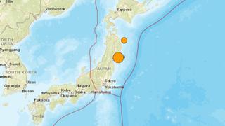 Terremoto de magnitud 7,2 sacude el noreste de Japón