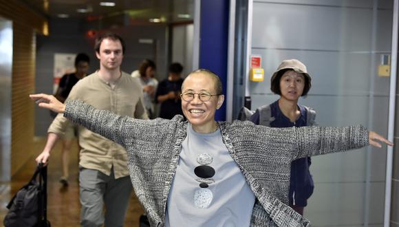 China libera a Liu Xiau, la viuda del disidente y Nobel de la Paz Liu Xiaobo. (Reuters).