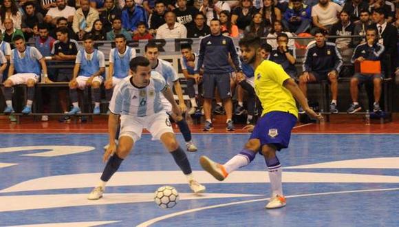 Argentina y Brasil empataron 0-0 por la Copa América de Futsal