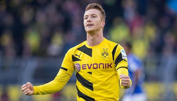 Lesión de Marco Reus no es grave, según Borussia Dortmund